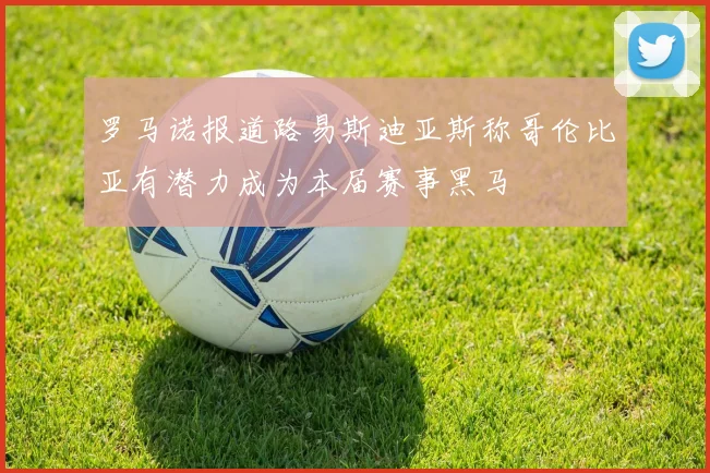 罗马诺报道路易斯迪亚斯称哥伦比亚有潜力成为本届赛事黑马